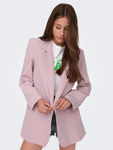 ONLY - Blazer 'Lana-Berry' em rosa