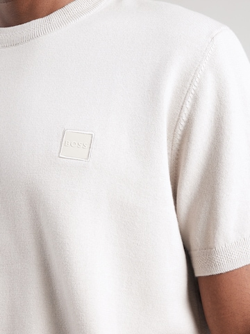 BOSS Пуловер 'Kanacho' в сиво