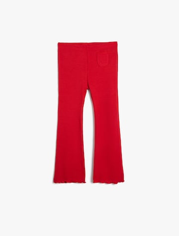 Koton Flared Leggings in Rood: voorkant