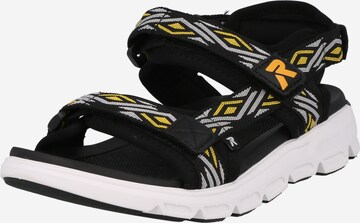 Rieker EVOLUTION Wandelsandalen in Zwart: voorkant