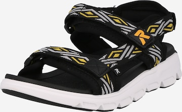 juoda Rieker Evolution Sportinio tipo sandalai: priekis