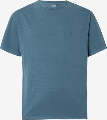 Volcom Tričko 'SOLID STONE' - Modrá: predná strana