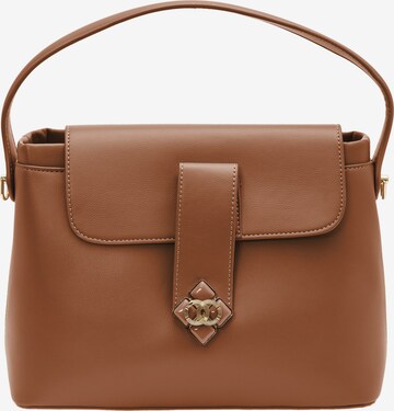 Usha Handbag in Brown: front