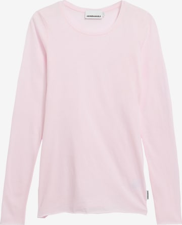 ARMEDANGELS Shirt in Roze: voorkant