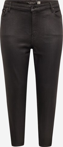 Lauren Ralph Lauren Plus Skinny Jeans in Schwarz: predná strana