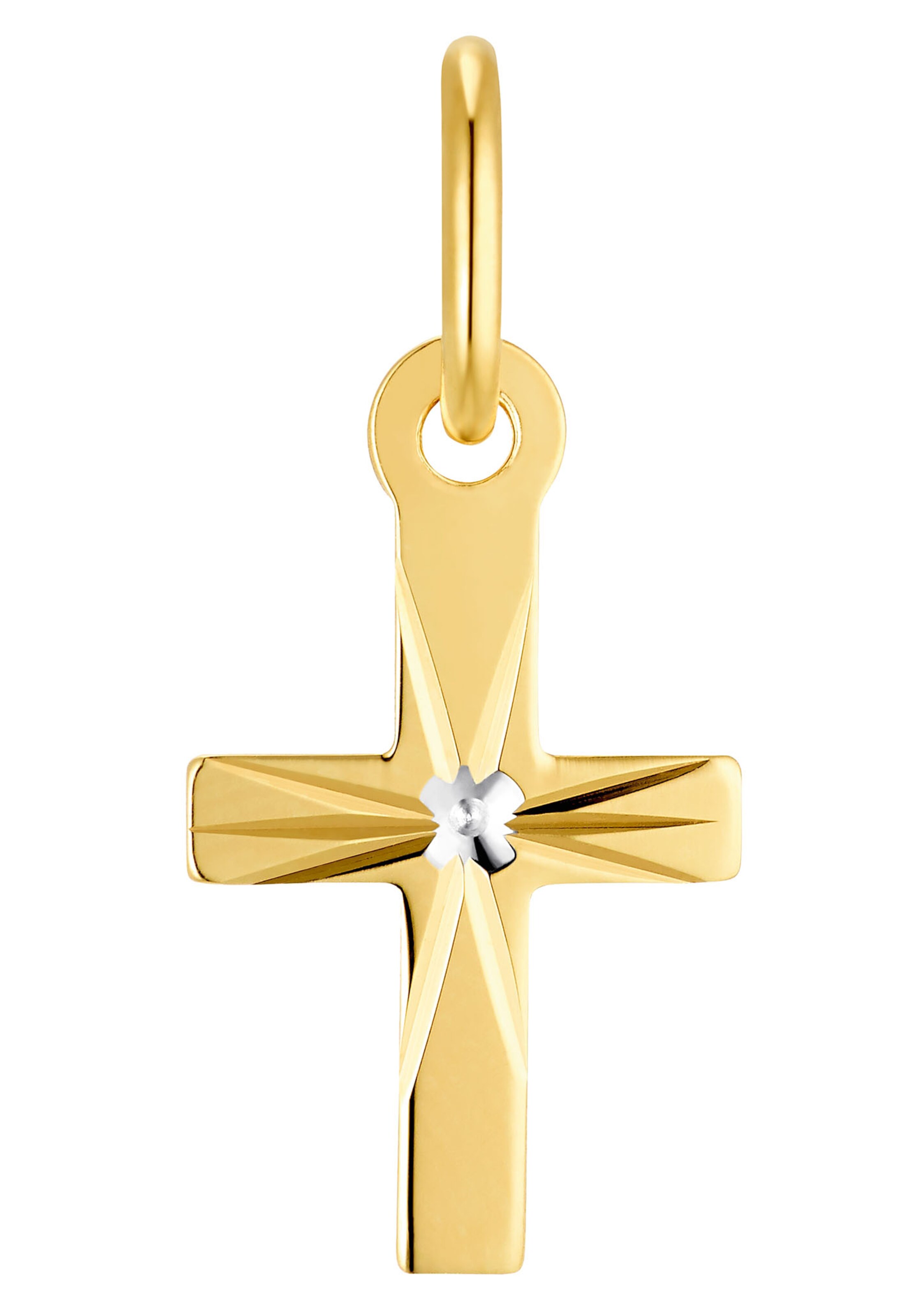 AMOR Anhänger in Gold: Vorderseite