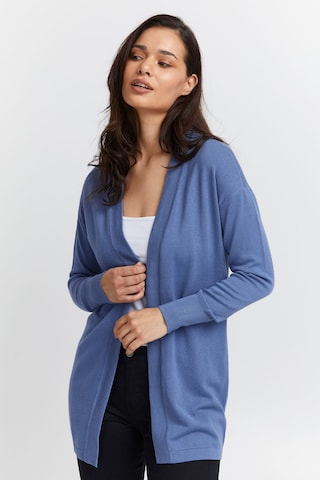 Fransa Strickjacke 'BLUME' in Blau: predná strana