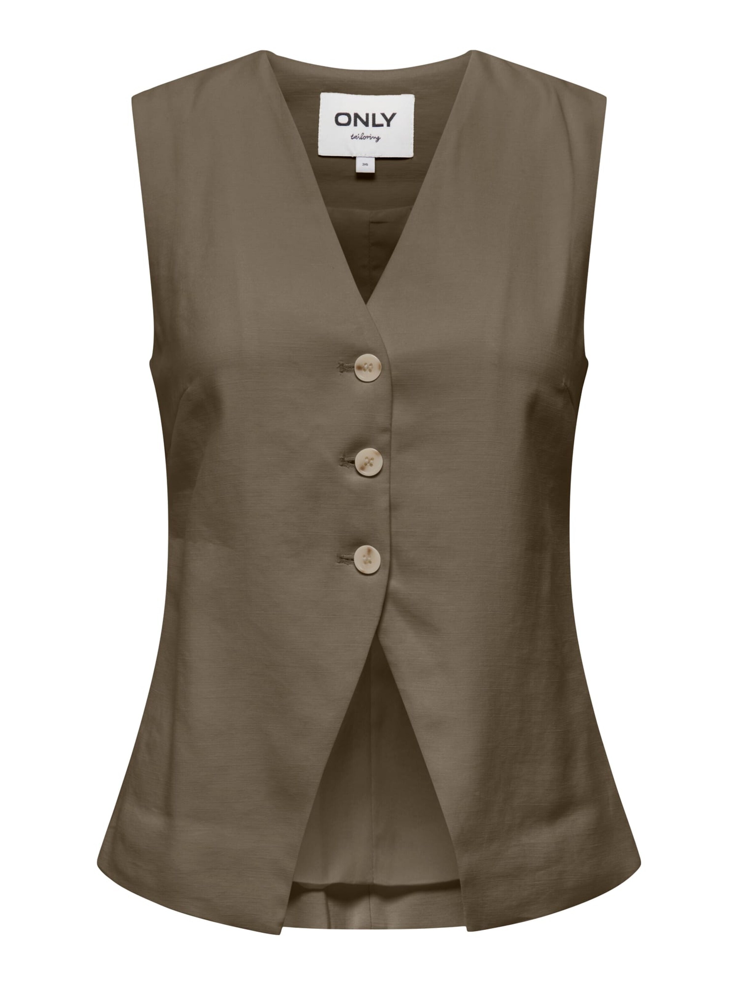 ONLY Bodywarmer 'Tila' in Groen: voorkant