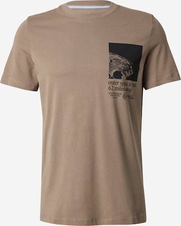 T-Shirt s.Oliver en marron : devant