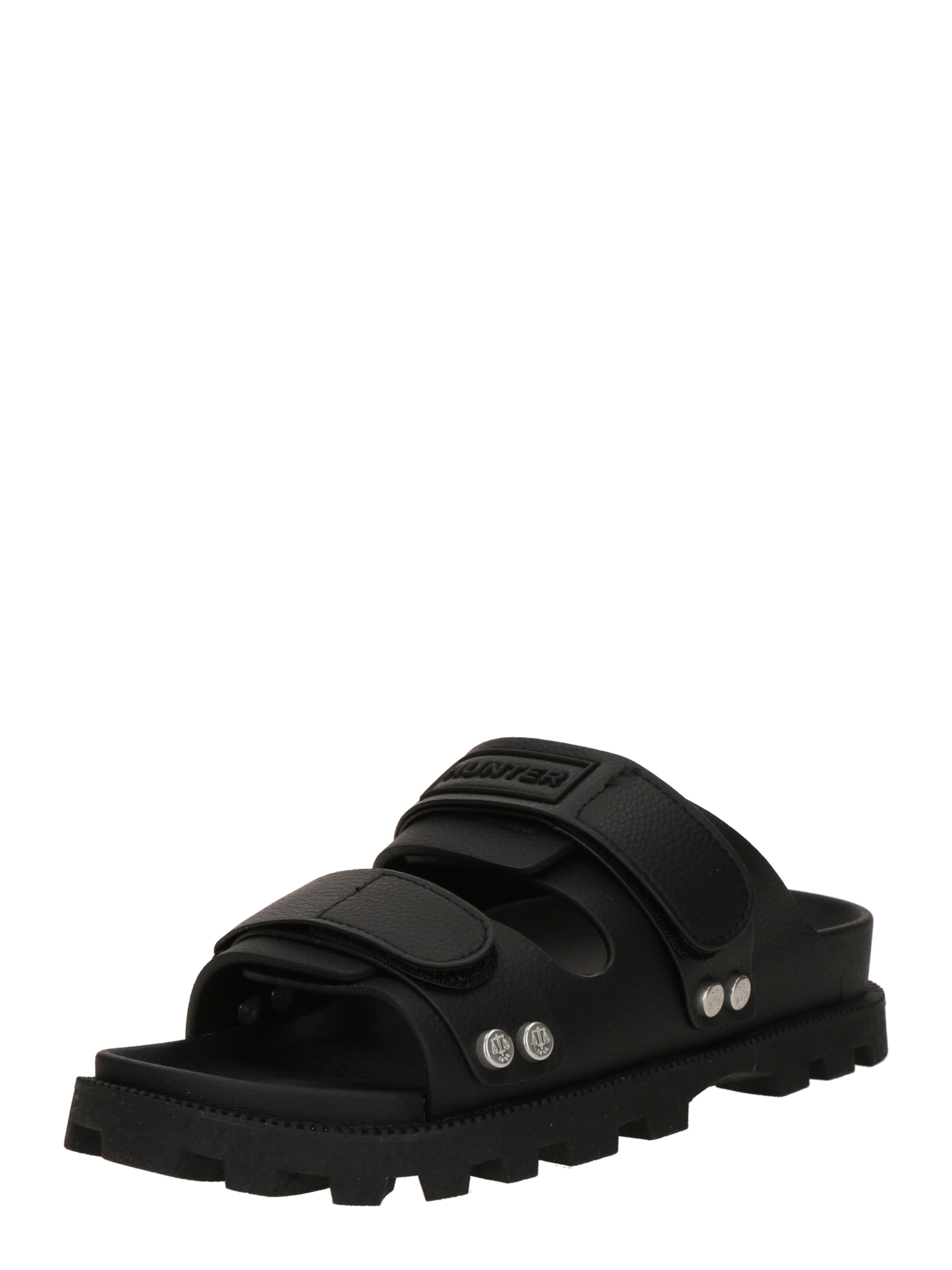 HUNTER Papucs - fekete: elől