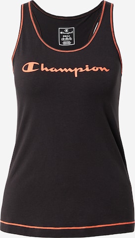 Champion Authentic Athletic ApparelSportski top - crna boja: prednji dio