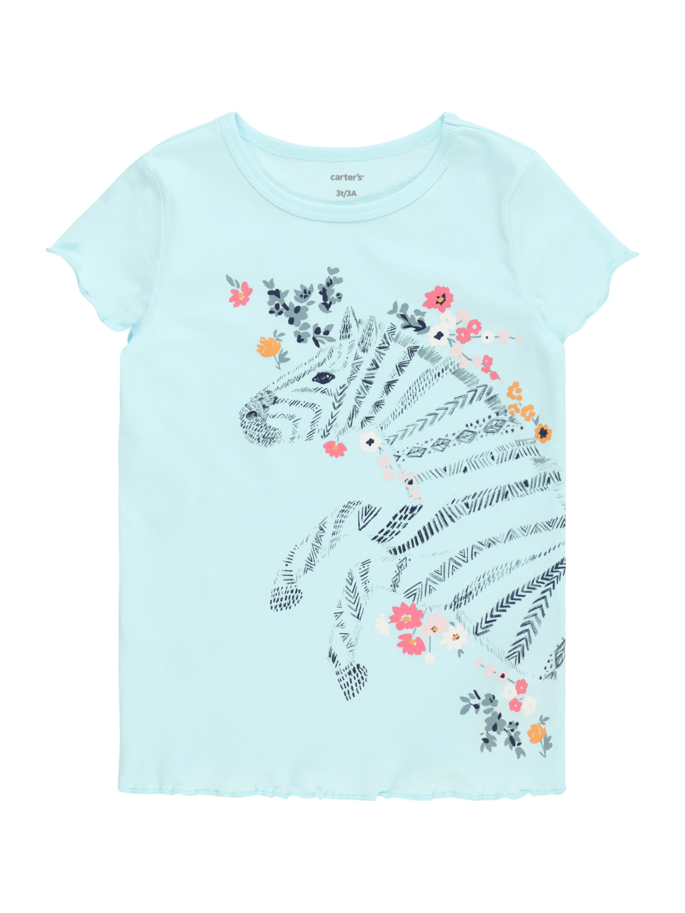 Carter's T-shirt i blå: framsida