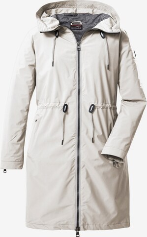 KILLTEC Raincoat in White: front