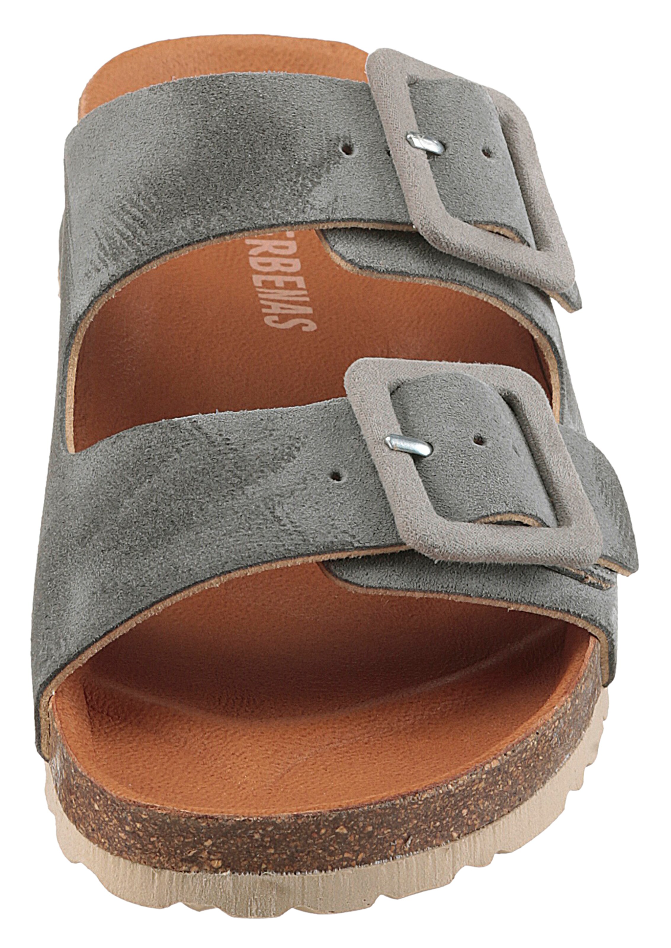 VERBENAS Mules in Grey