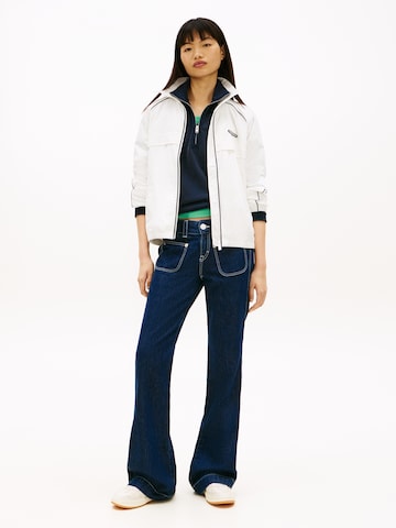 balta Tommy Jeans Demisezoninė striukė