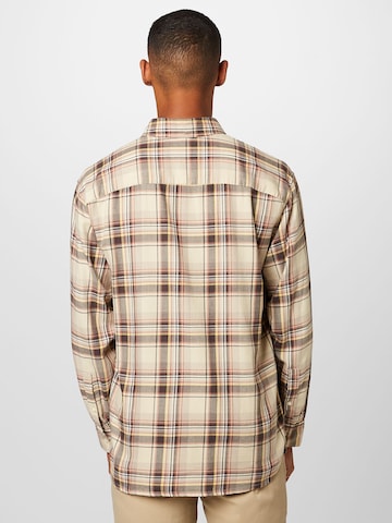 Abercrombie & Fitch Regular fit Button Up Shirt in Brown