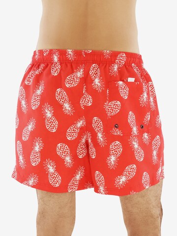 bugatti Board Shorts ' Alin ' in Red