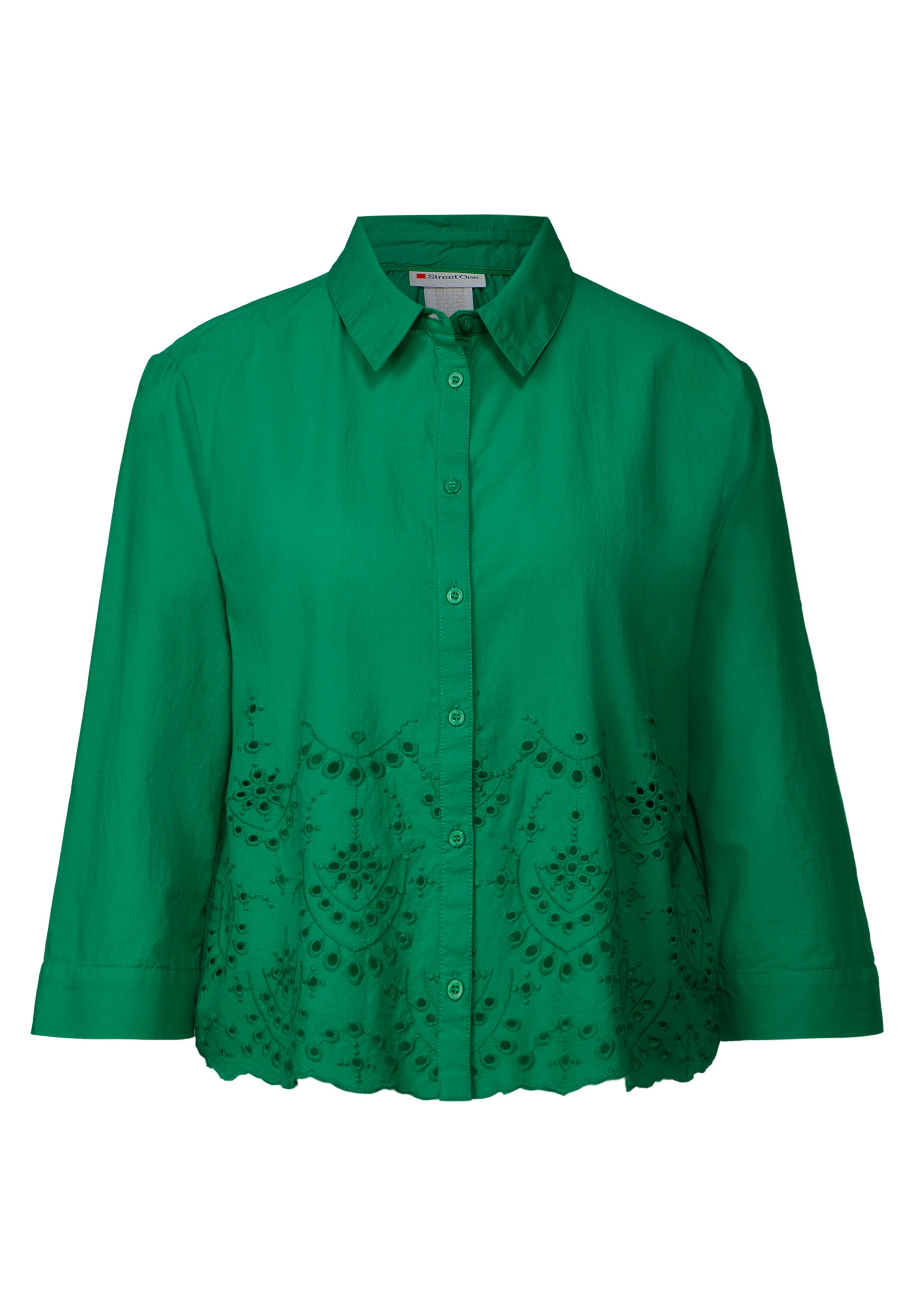 STREET ONE Blouse in Green: front