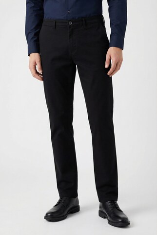 OLYMP Regular Chinohose in Schwarz: Vorderseite