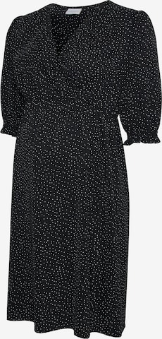 MAMALICIOUS Mekko 'MLDOTTY TESS' värissä musta: etupuoli