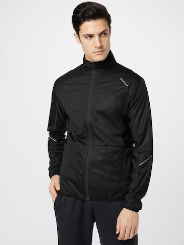 ENDURANCE Athletic Jacket 'Sudens' in Black: front