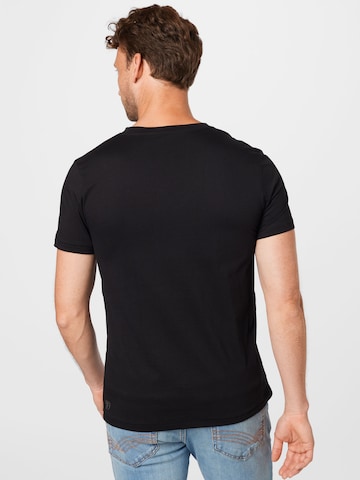 TOM TAILOR DENIM T-shirt i svart