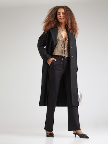 GUESS - regular Pantalón 'NEW ZOE' en negro