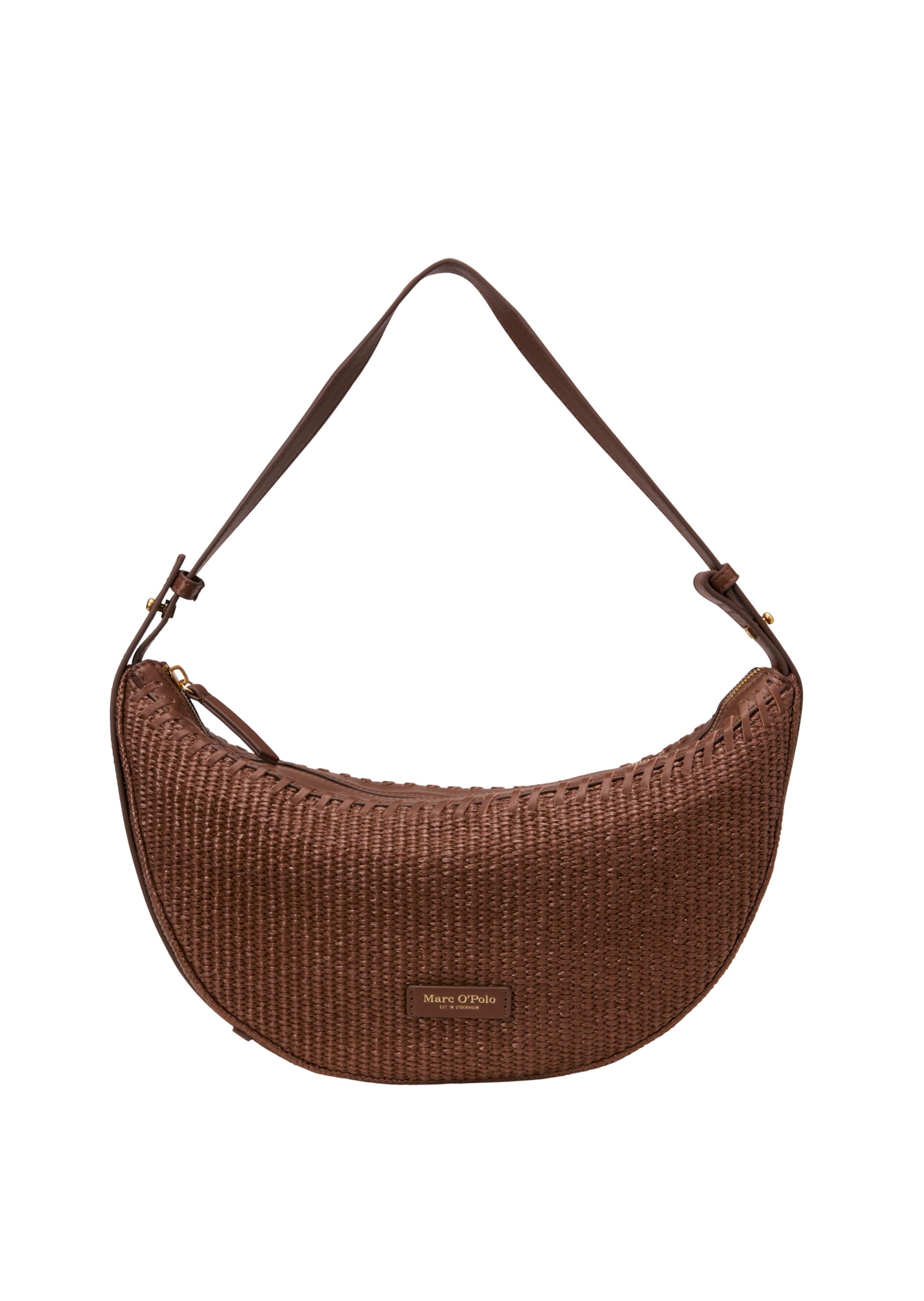 Sac à bandoulière Marc O'Polo en marron : devant