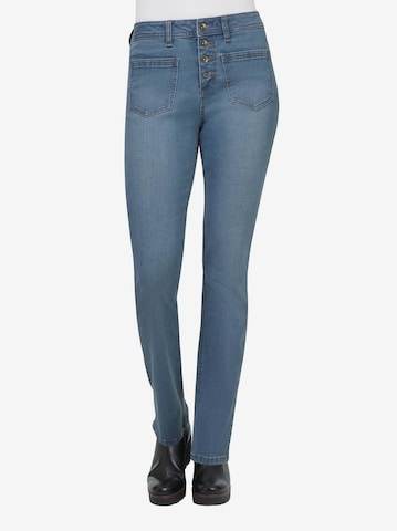 Linea Tesini by heine Regular Jeans in Blau: predná strana