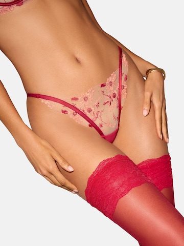 Lipsy String in Red: front