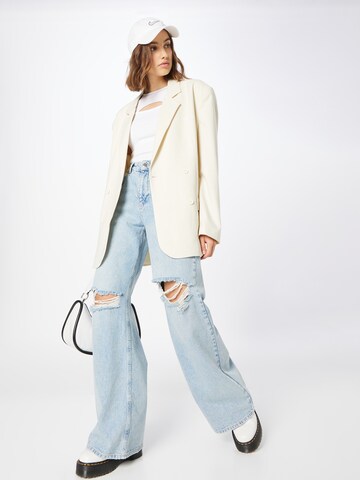 Wide leg Jeans di UNITED COLORS OF BENETTON in blu