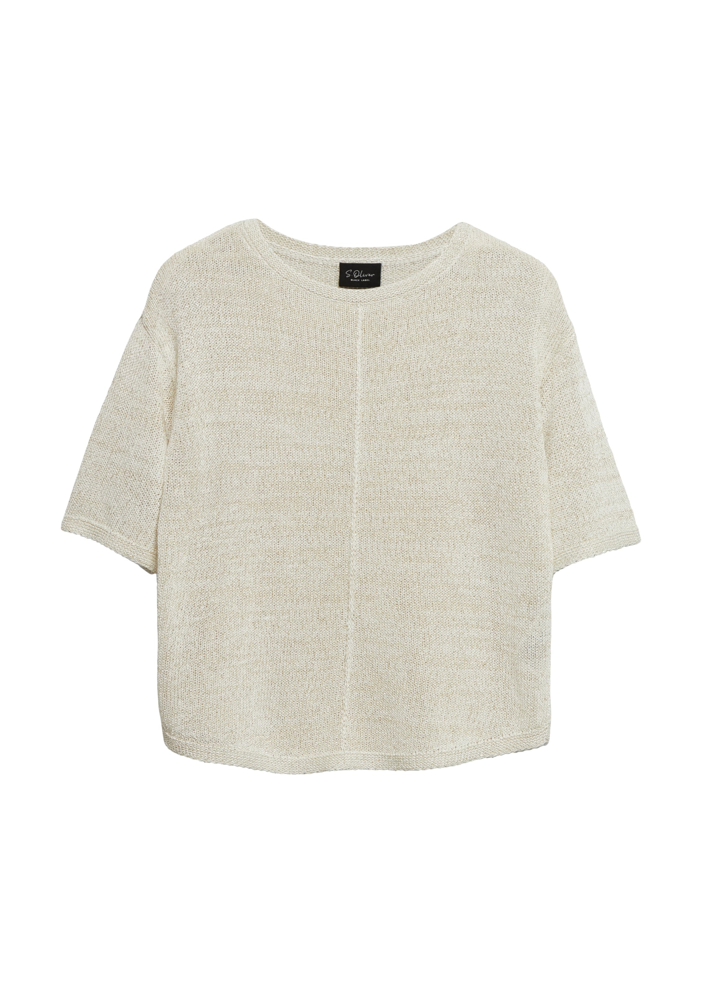 s.Oliver Pullover in Beige: Vorderseite