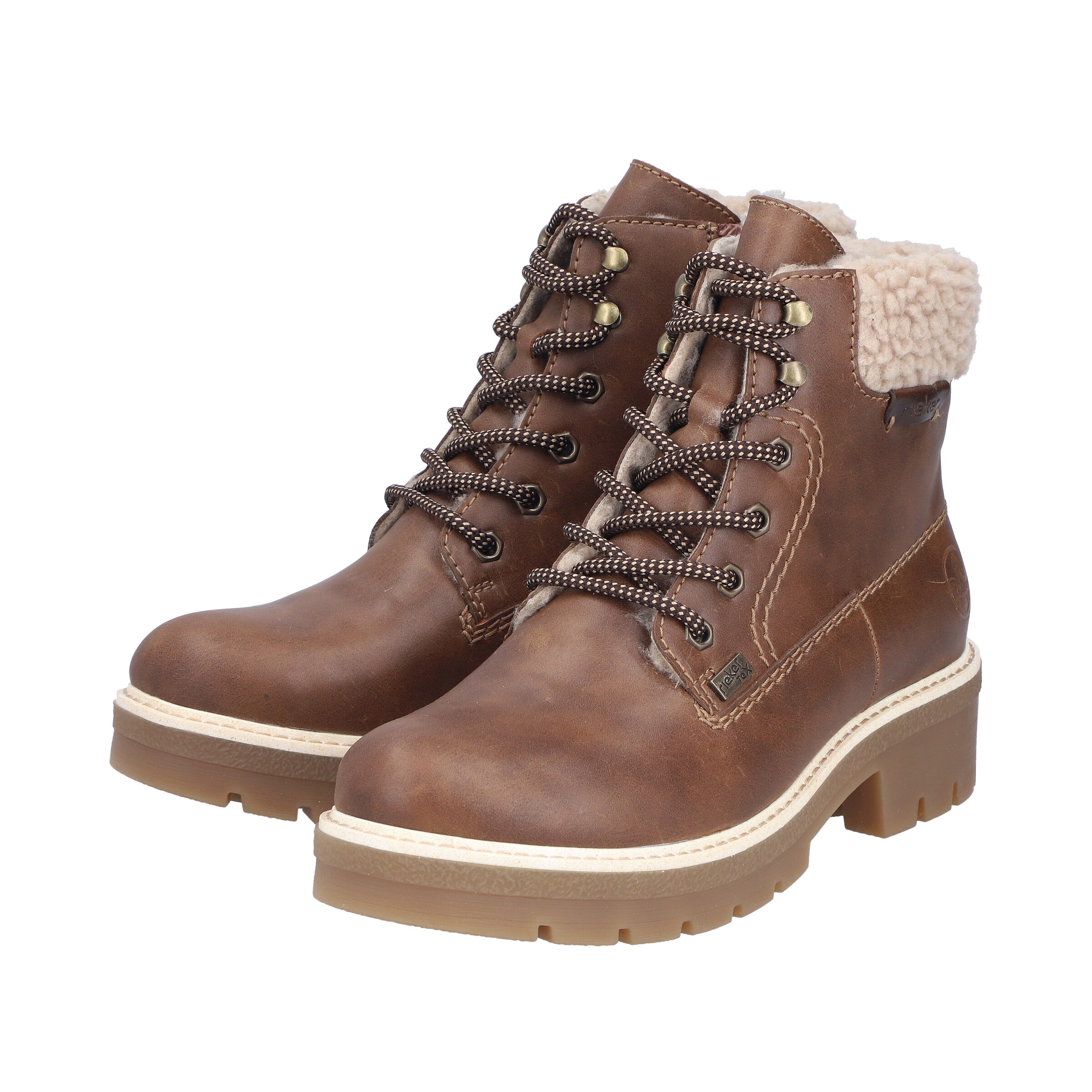 Bottes à lacets 'Y8118' Rieker en marron