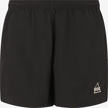 SOS Regular Workout Pants 'Whitsunday' in Black: front