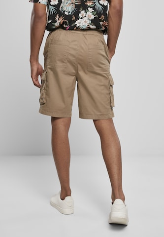 Urban Classics Loosefit Cargohose in Beige