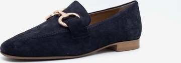 KAMMI Classic Flats 'Cetara' in Blue: front