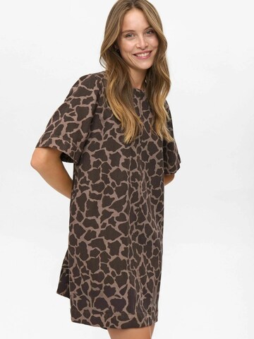 NÜMPH Dress 'HARU' in Brown: front