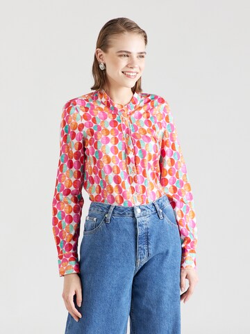 Camicia da donna di Emily Van Den Bergh in colori misti: frontale