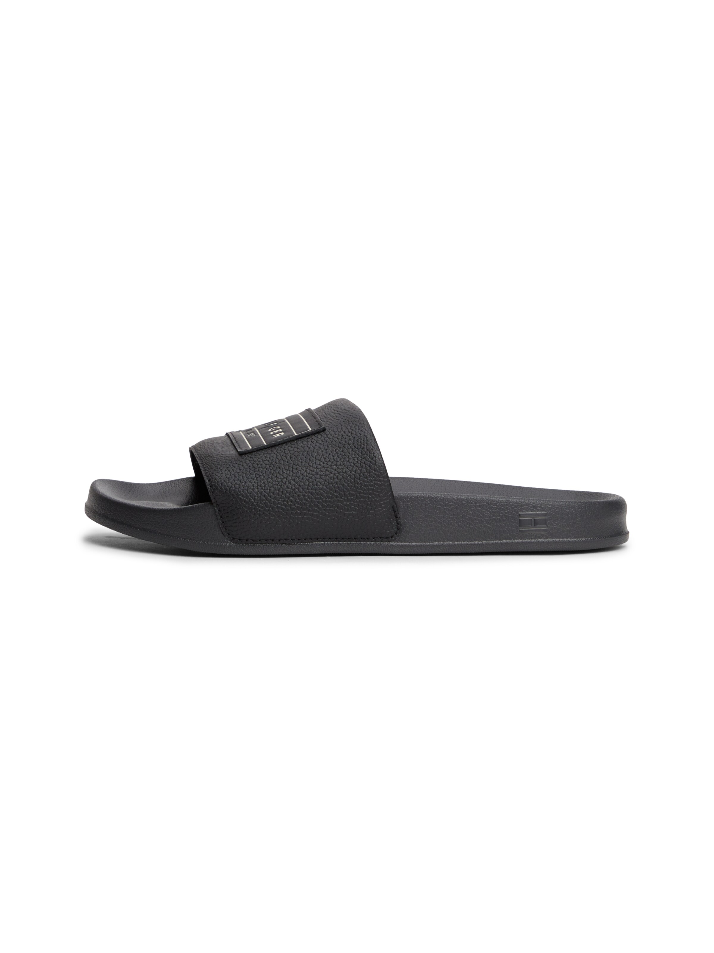 TOMMY HILFIGER Pantolette i 40 i guld / svart, Produktvy