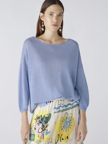 OUI Sweater in Blue: front