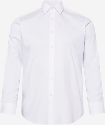 BOSS Regular fit Button Up Shirt 'Joe' in White: front