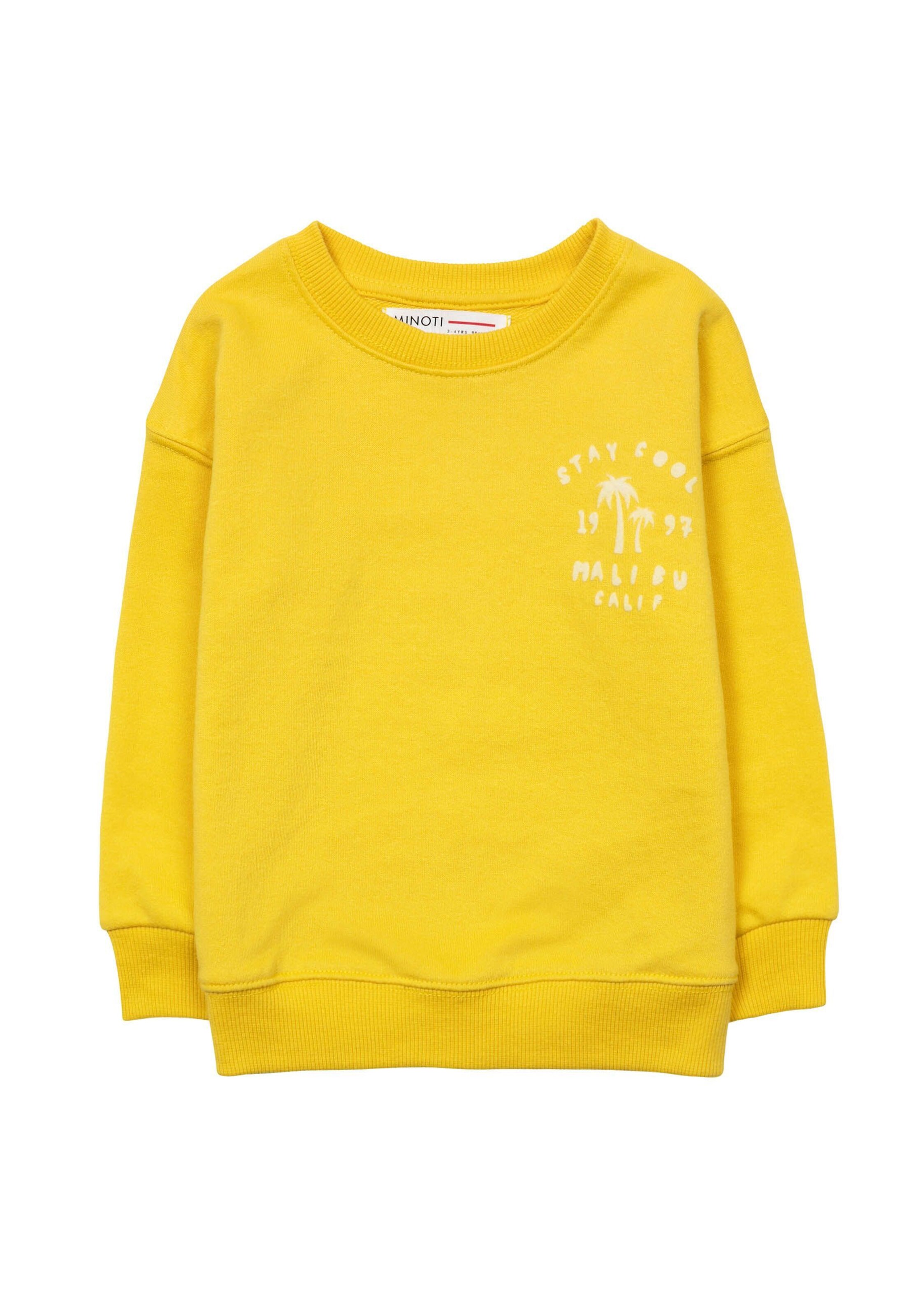 MINOTI - Sudadera en amarillo: frente