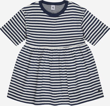 Robe PETIT BATEAU en bleu : devant