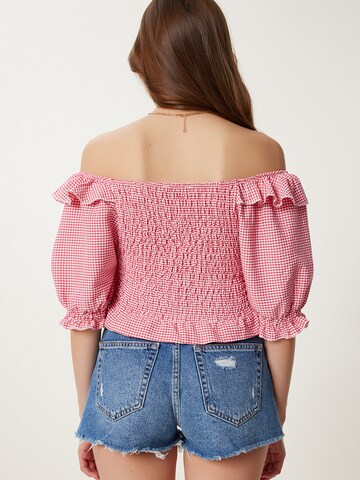 Happiness İstanbul Blus i rosa