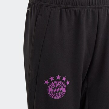 ADIDAS PERFORMANCE Regular Workout Pants 'FC Bayern München Tiro 23 ' in Black