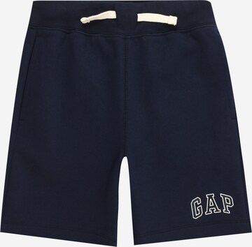 regular Pantaloni di GAP in blu: frontale