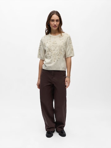 OBJECT Pulover 'OBJNIKO' | bež barva