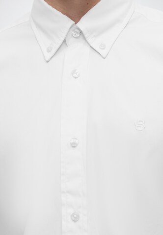 BOSS Slim fit Ing 'ROAN' - fehér