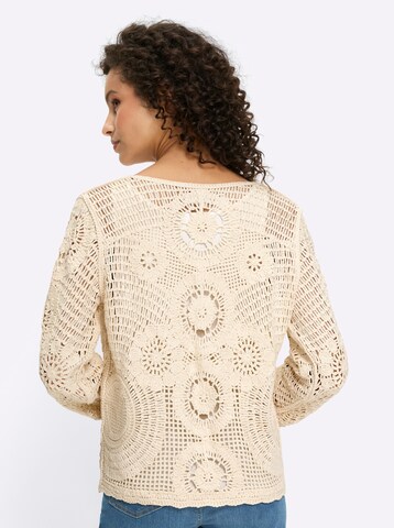 Giacchetta 'Ajour' di heine in beige