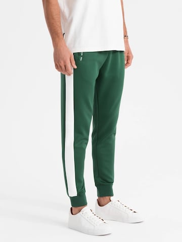 Regular Pantalon 'OM-PASK-0229' Ombre en vert